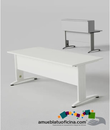 MESA KRONO MELAMINA 800X800 COLOR AZUL